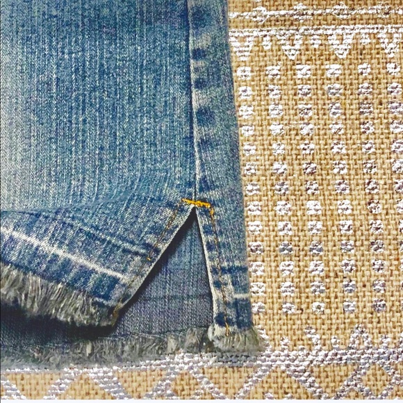 Zoey Beth Denim Jean Boho Embroidered Skirt - Picture 5 of 5